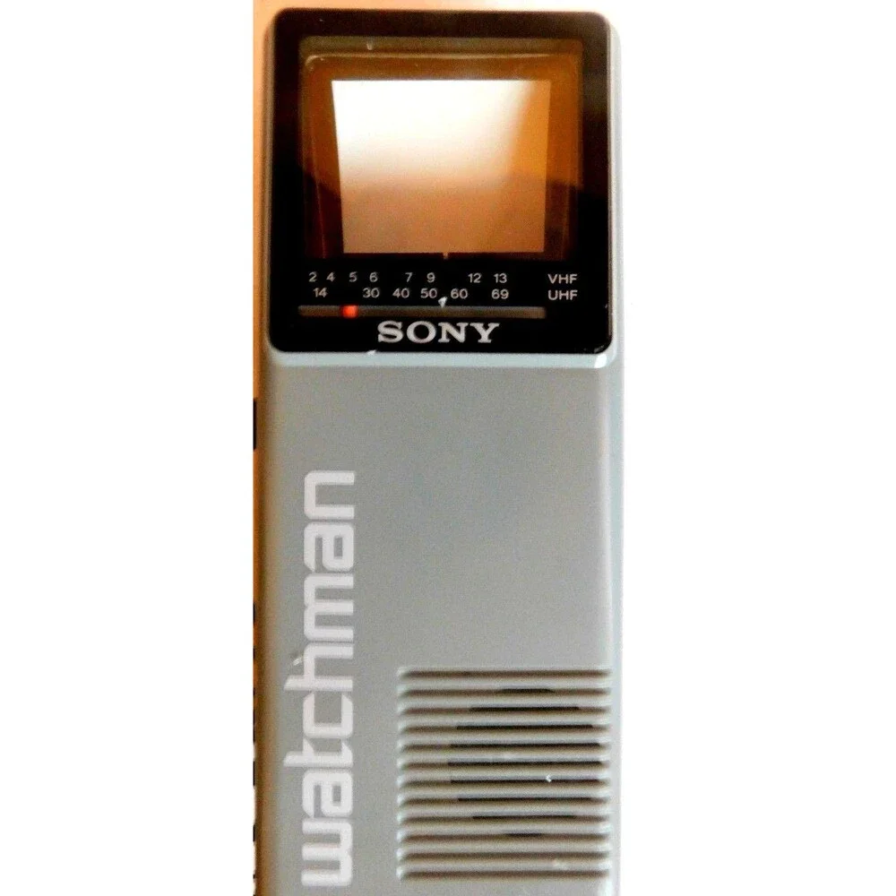 Working Vintage Sony Watchman, 1987, Model FD-10A, Made in Japan